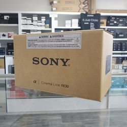 Sony FX30 Cinema Line