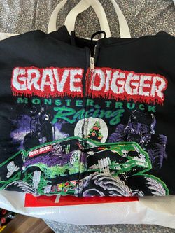 SUPREME GRAVE DIGGER ZIP UP XL
