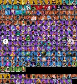 200 skins, 700 emotes season 1 account
