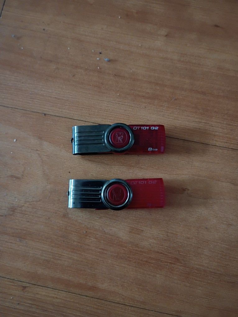 Kingston DT 101  G2  8 GB-  Flash Drives -(2).