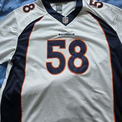 Von Miller On Stiched Field Jersey 
