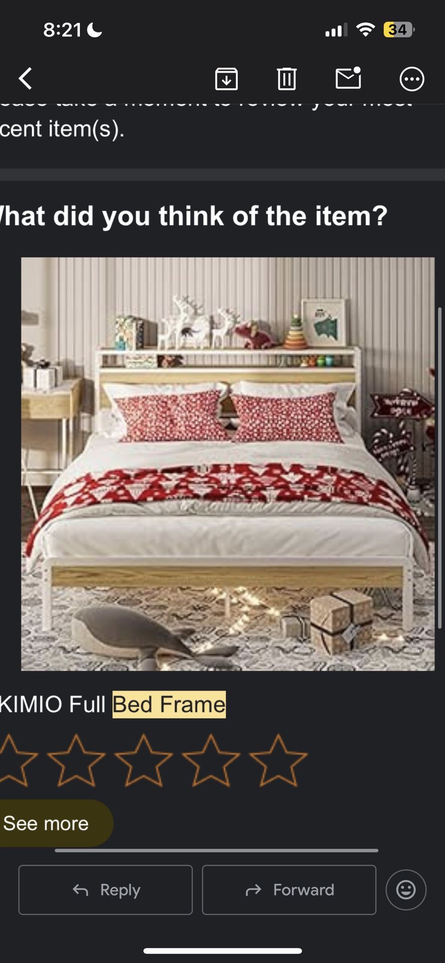White Full Size Bed Frame