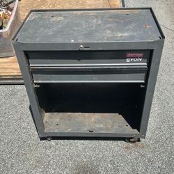 Two drawer craftsman toolbox