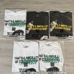 Awful Lot of Cough Syrup Tee's