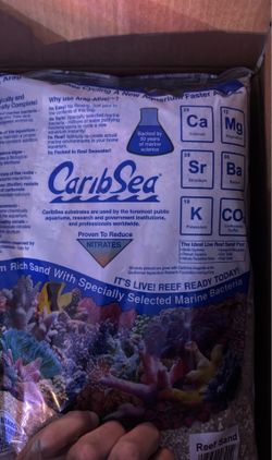 Caribsea Live Sand. Unopened  special grade