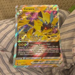 Zeraroara V Star Jumbo Promo Card