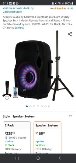 Speaker Brand New Still In The Box