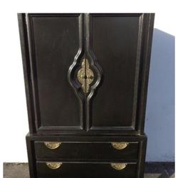 Century Antique Armoire Tall Dresser 