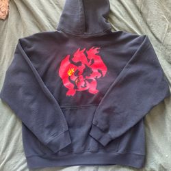 Black and red pokemon hoodie