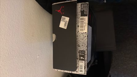 Air Jordan black infrared  size 7 men’s