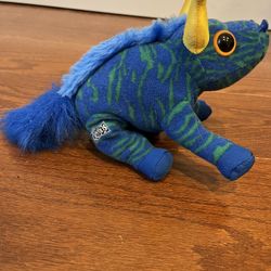 Vintage 1997 Kratts Creatures Plush Beanbag Yak