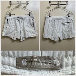 Athleta Sway Shorts with Zippered Pockets Size 4