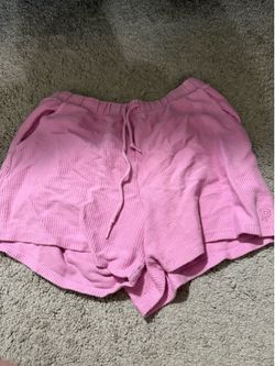 PINK cotton shorts