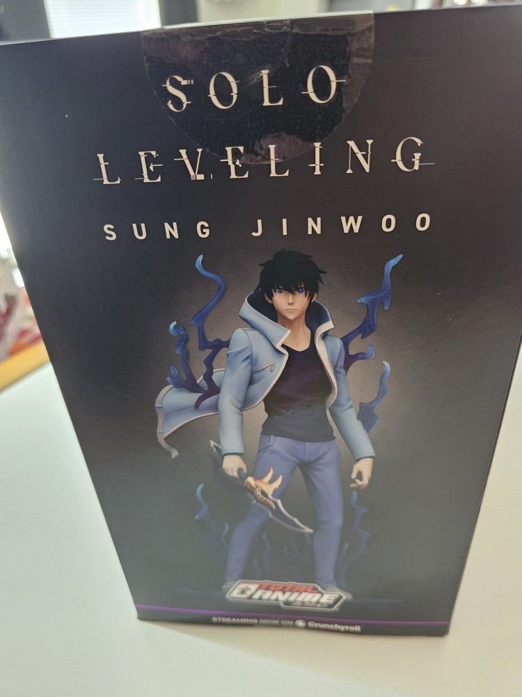 Solo Leveling Sung Jinwoo Figure – Brand New Sealed Anime Statue
