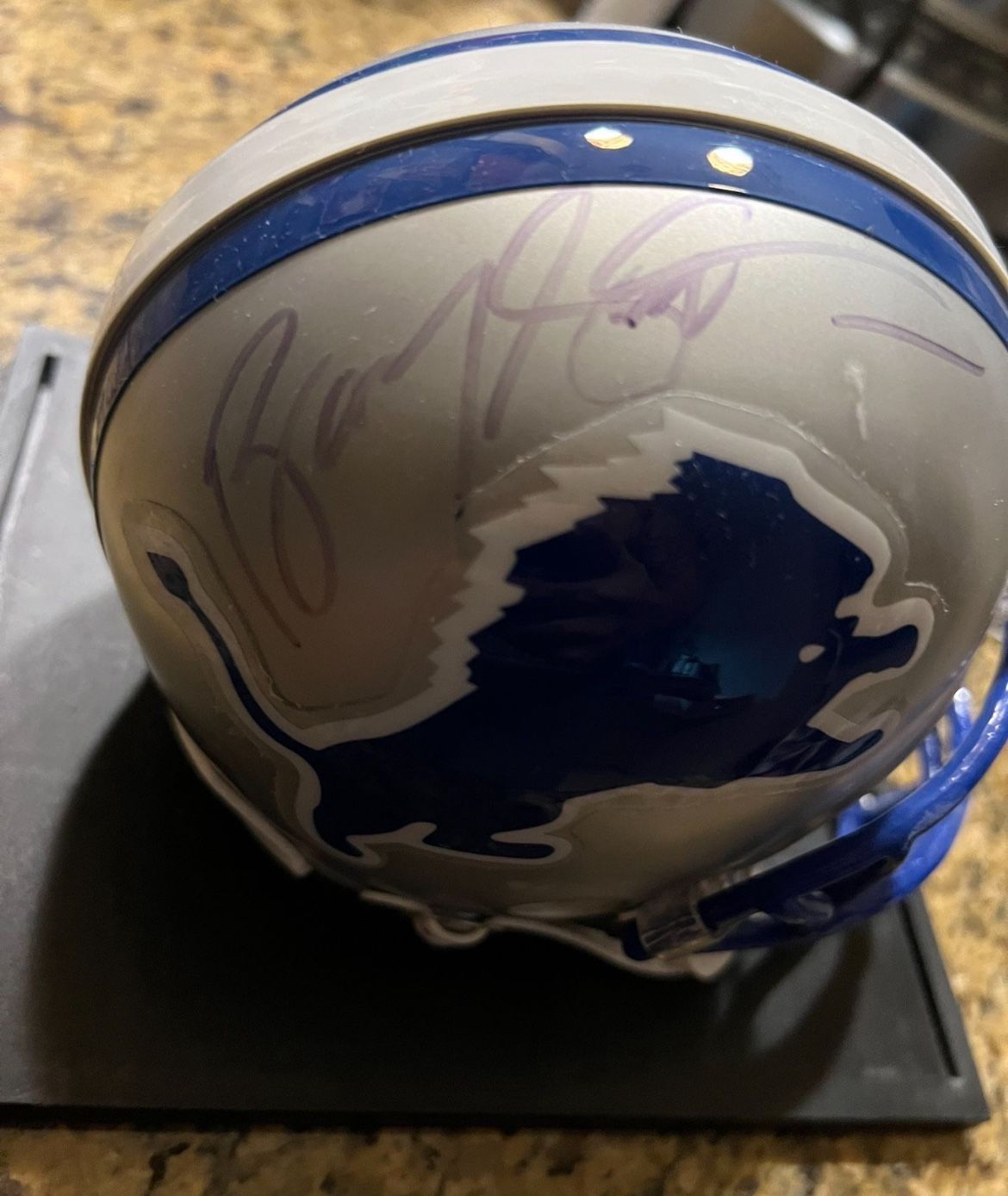 Autographed Football Helmet