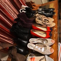 Boots And Shoes Sizes 9,10,and 8