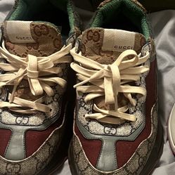 Gucci Shose Size Men 7.5 Women Size 9 