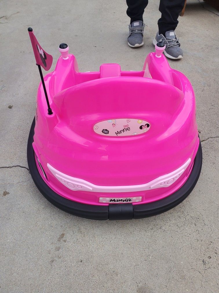 Minnie Mouse Bumper Car