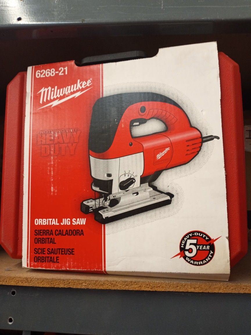 MILWAUKEE NOTHING BUT HEAVY DUTY ORBITAL JIG SAW