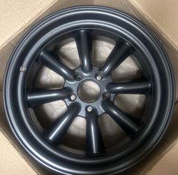 New 4  Old school JDM Wheels RS Watanabe Clone 5x114.3 ,  8.5x17 ROTA RKR17