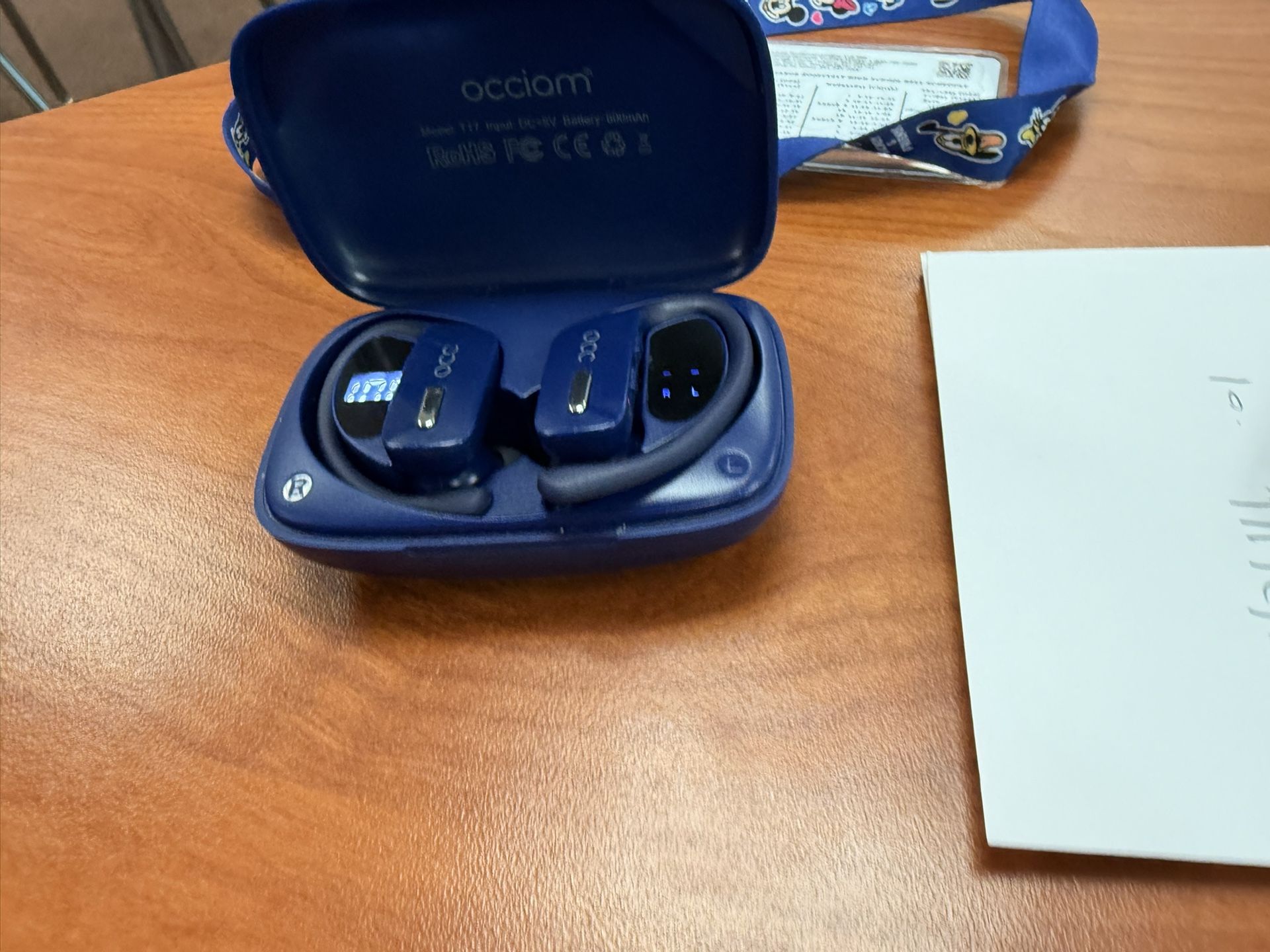 Occiam T17 Wireless Earbuds (Like New, $30)