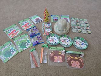 Safari birthday decorations