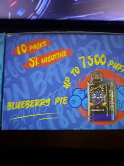 Blueberry pie
