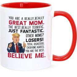 3 pack Gifts for Mom, Great Mom Coffee Mug, Mom Birthday Gifts, Funny Mom Cup Gifts from Daughter Son, Great Mothers Day Gifts Christmas for Mom Mothe