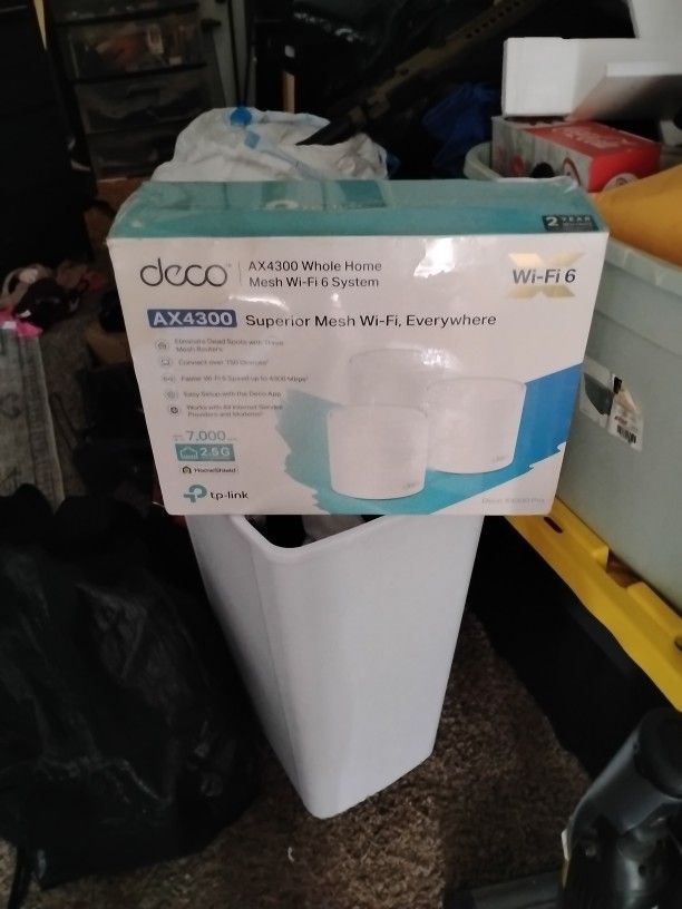 AX4300 Superior Mesh WI-FI EVERY WHERE Whole Home WiFi 6 System