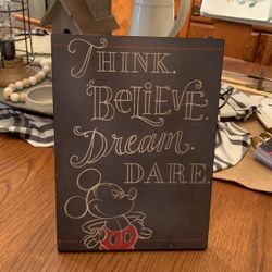 Disney Plaque - $10