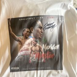 David Benavidez Autographed White T-Shirt XL