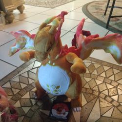 A New Japanese Pokemon Center Charizard Adjustable Plush