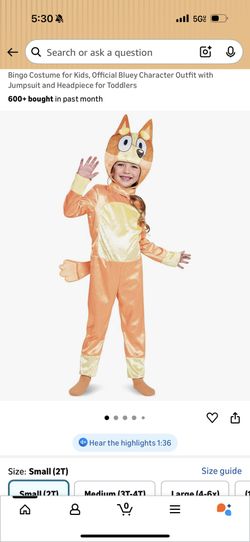 2t bingo costume
