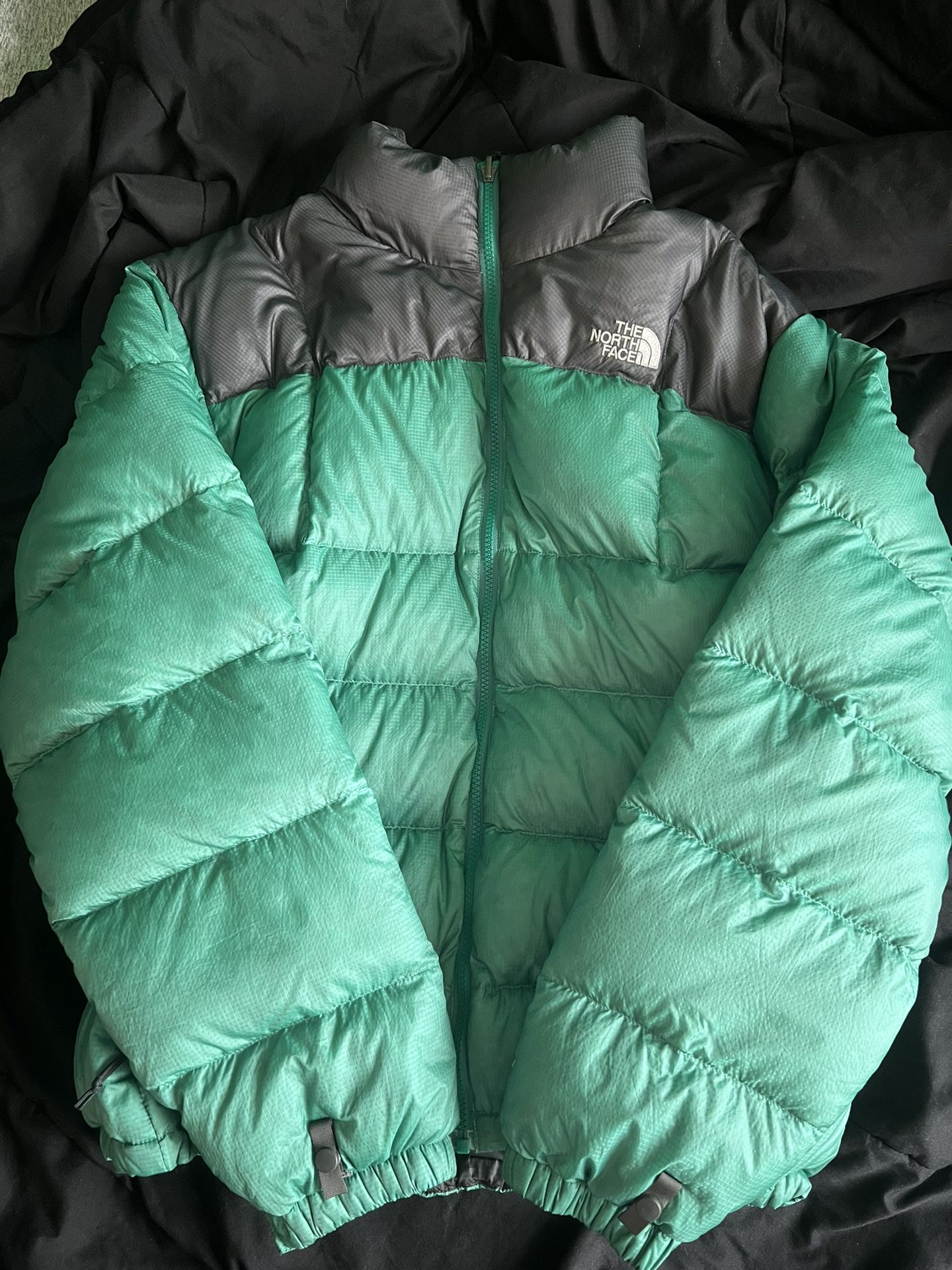 The North Face Green 550 Puffer Jacket Vintage