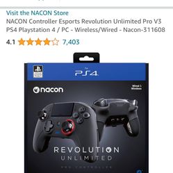 Nacon Revolution Unlimited Pro V3 Elite Playstation or PC Controller