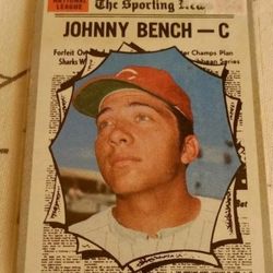 Vintage Topps (Johnny Bench) MLB