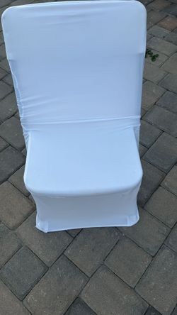 100 White Seat Covers