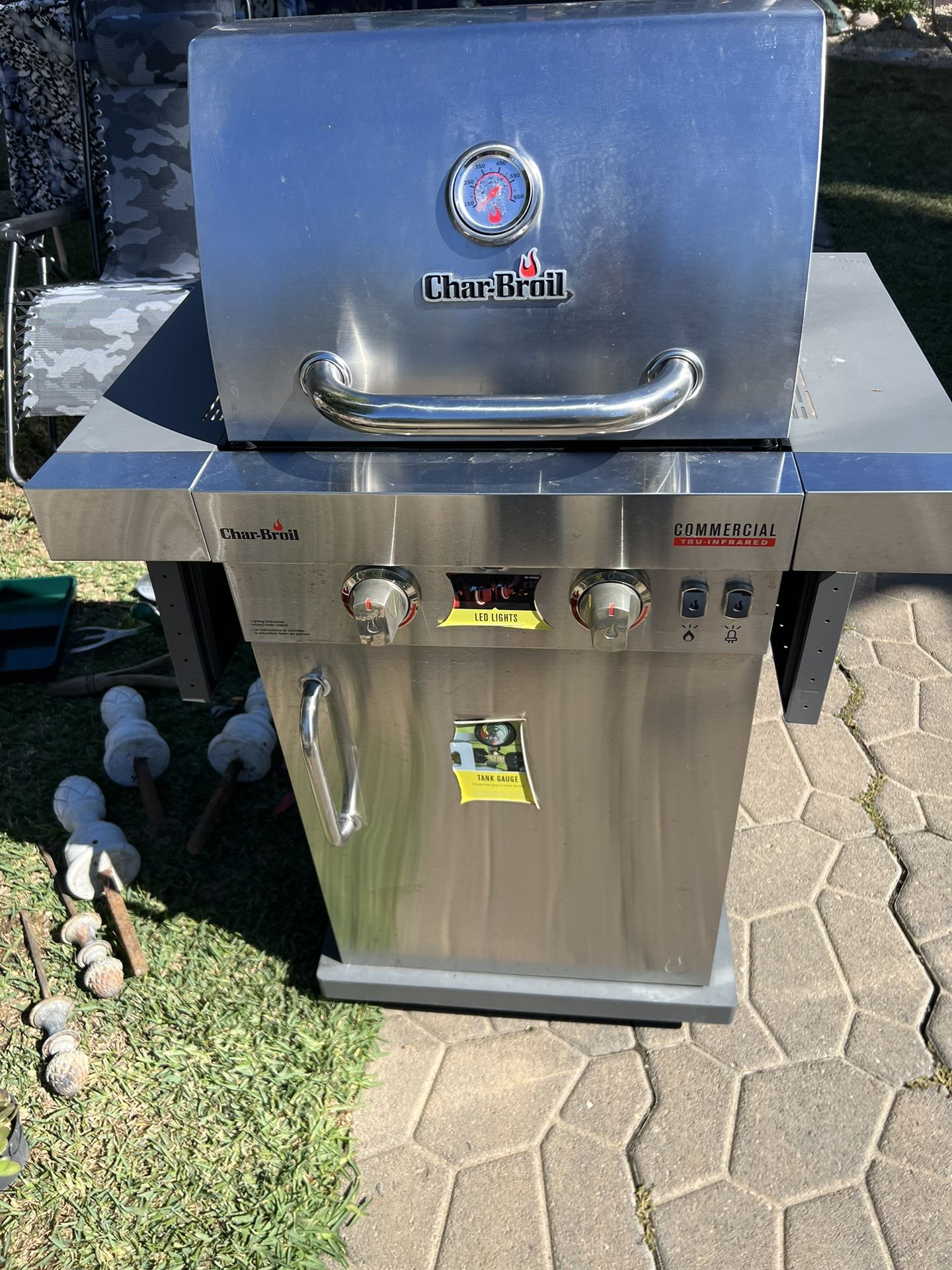 BBQ Grill Stainless Like new