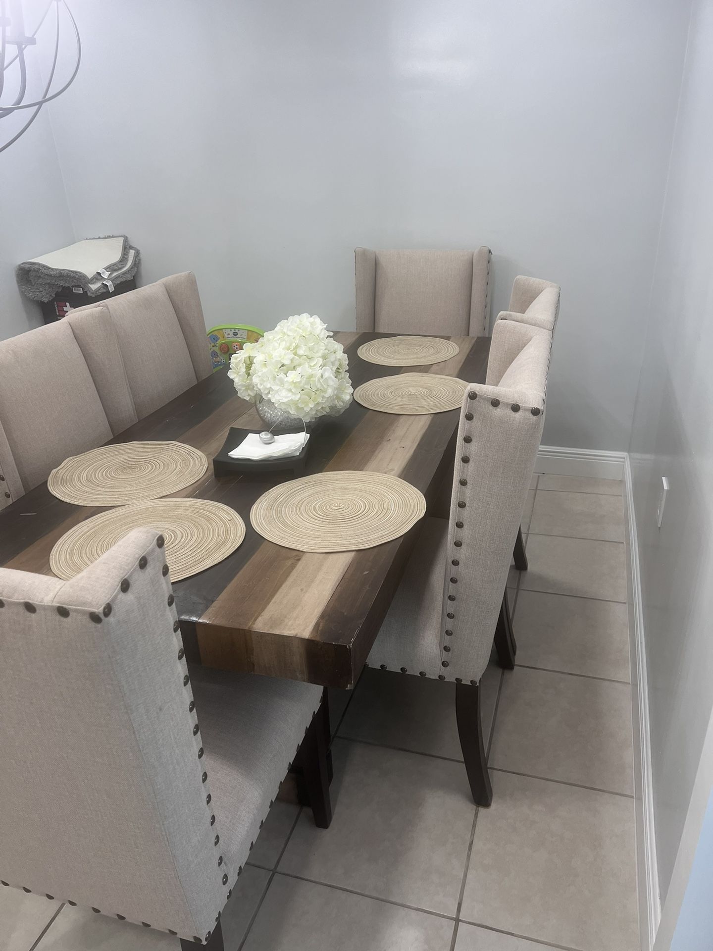 Dinning Table 6 Chairs