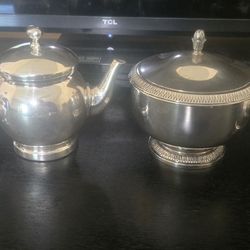 4 Piece. 800 Silver Tea Set