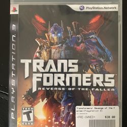 Transformers: Revenge Of The Fallen PS3