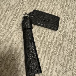 Coach key chain @ tassle