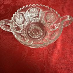 Crystal Cut Sup Bowl