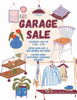 Garage Sale - Saturday Only
