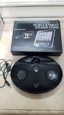 Mobile&Tablet speaker stand