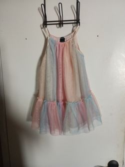 Little Girls Dress Size 5 Children's Zuni Sparkly And Roughly And Just Super Cute Worn And Loved But In Great Condition