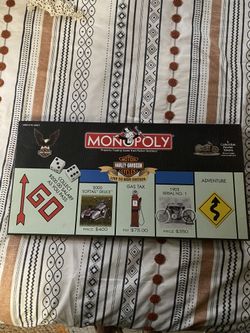 Harley Davidson Monopoly Game