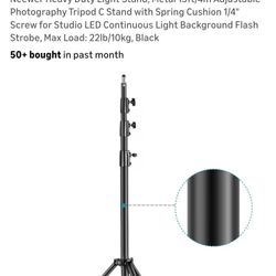 Telescoping Light Stand Tri Pod 13' Max Extension