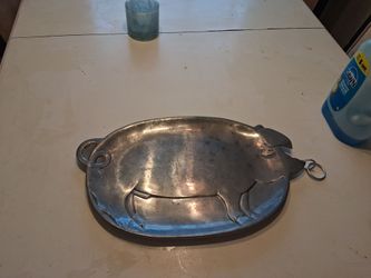 Vandor imports big pig platter 1978