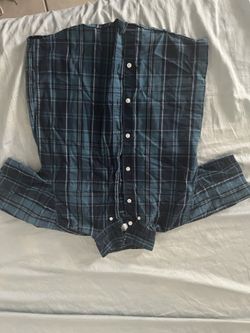 Old Navy Boys' Plaid Short Sleeve Shirt